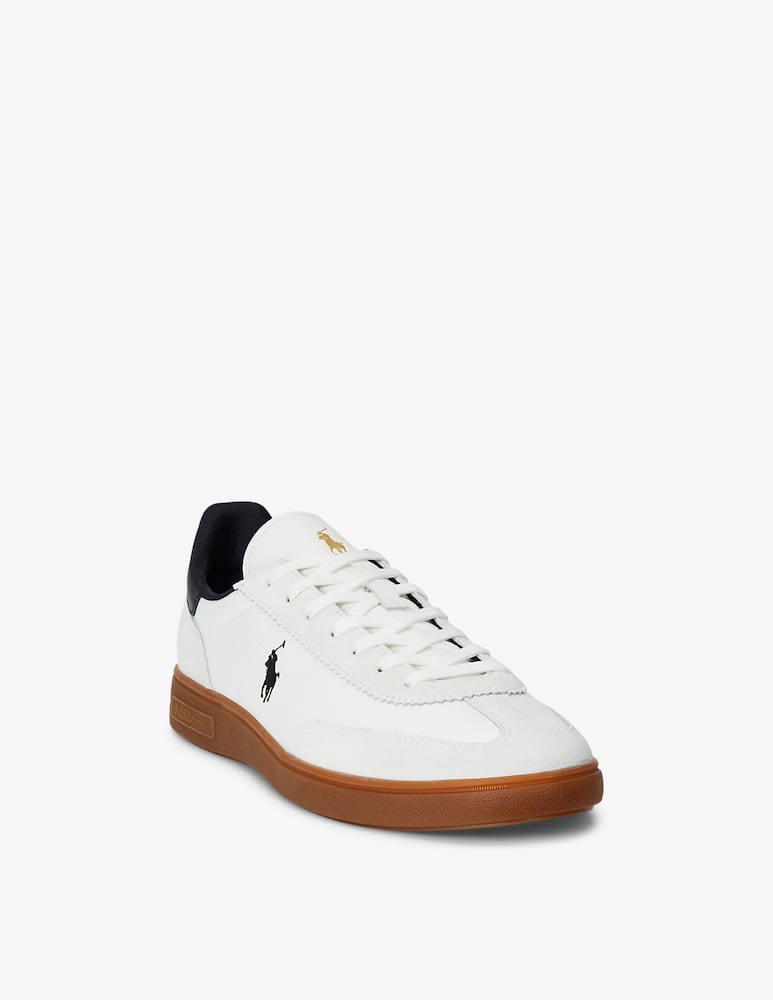 rinascente Polo Ralph Lauren Sneakers Bedfort in pelle e suede