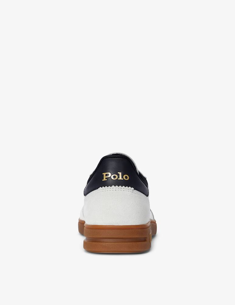 rinascente Polo Ralph Lauren Sneakers Bedfort in pelle e suede