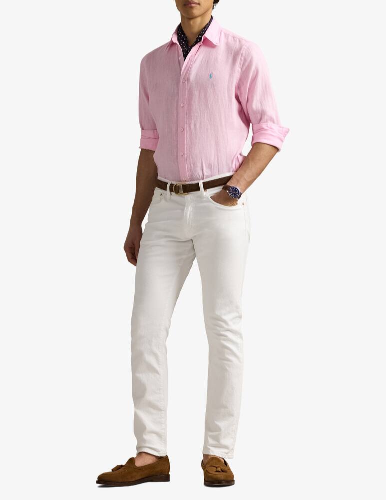 rinascente Polo Ralph Lauren Linen slim-fit shirt