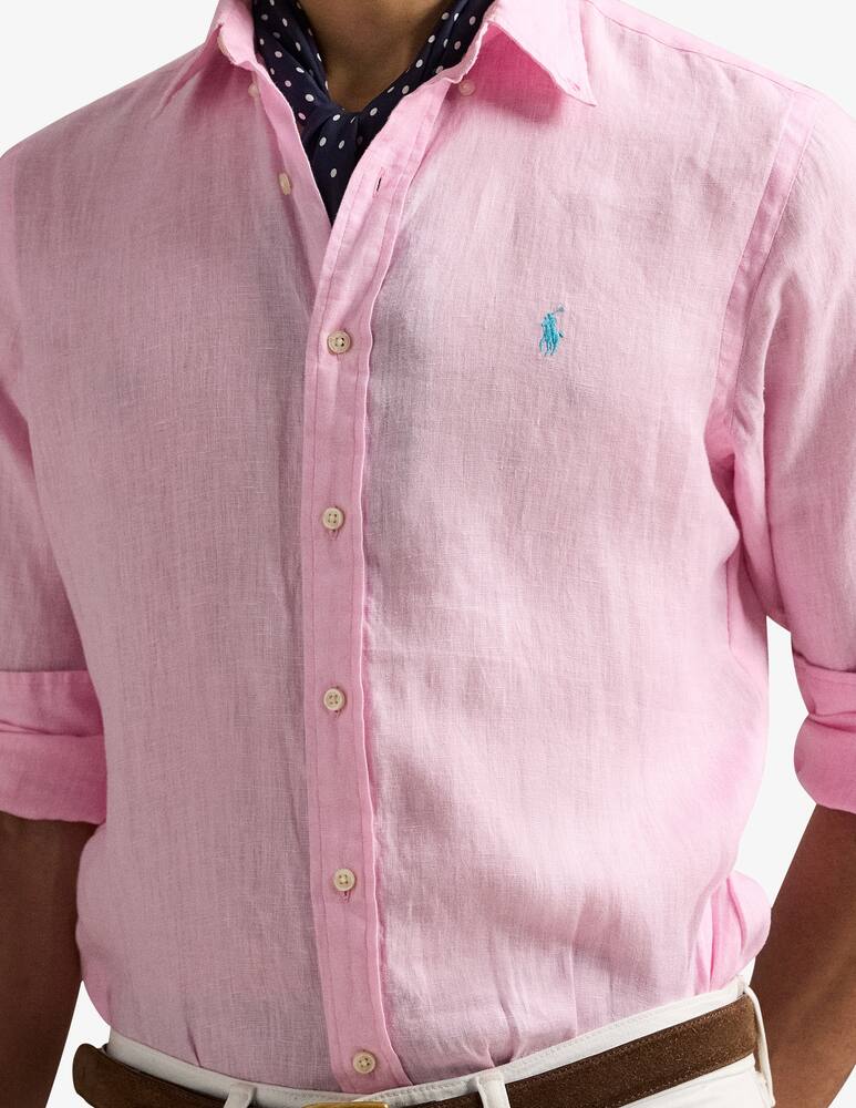 rinascente Polo Ralph Lauren Linen slim-fit shirt