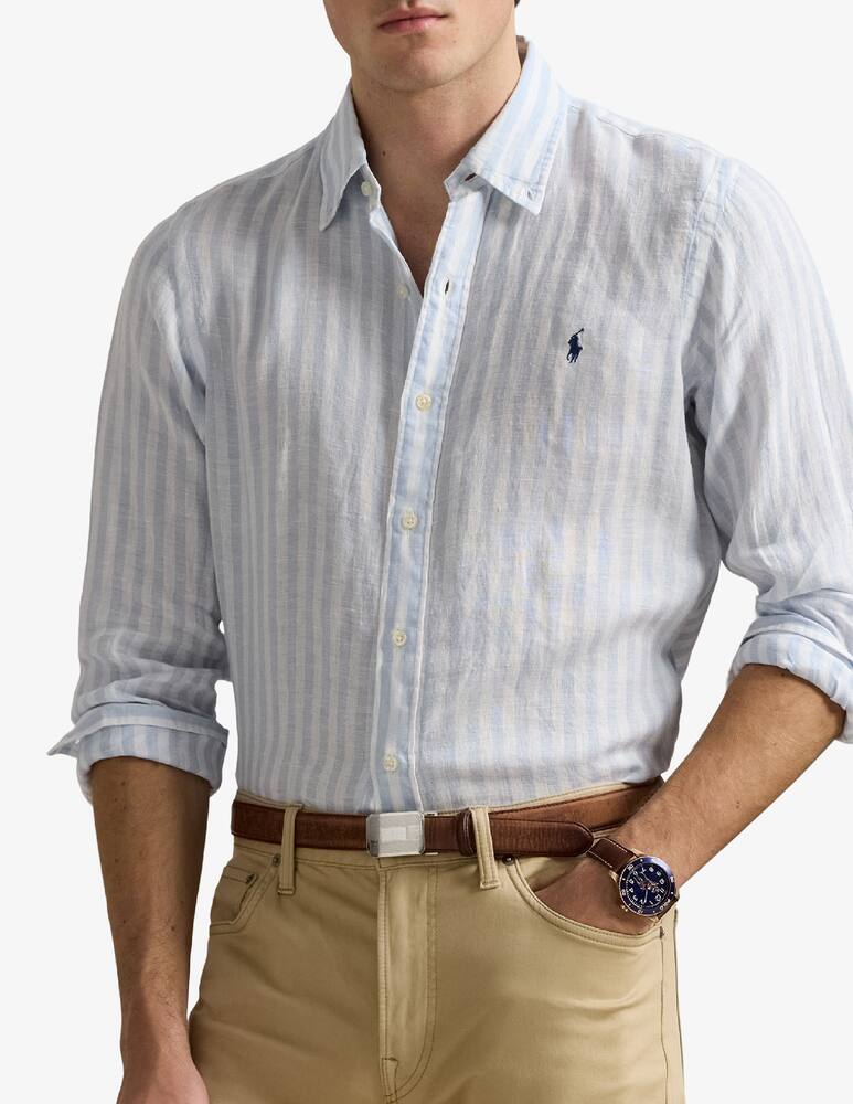 Polo Ralph Lauren Linen stripe shirt - picture 1 Polo Ralph Lauren Linen stripe shirt - picture 1