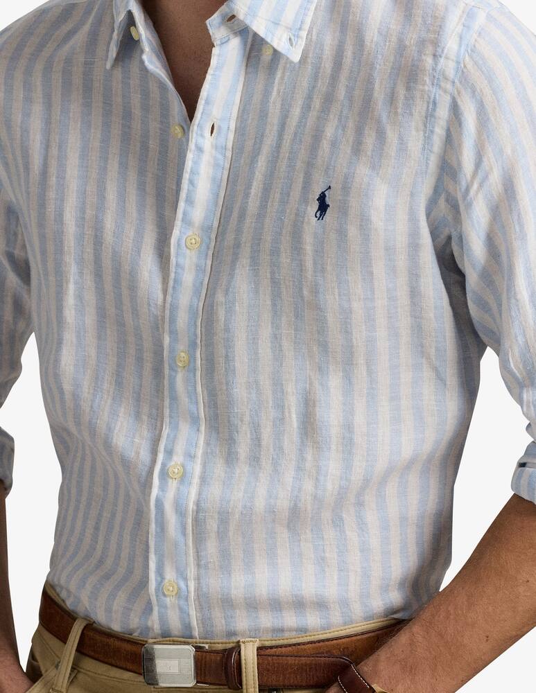 Polo Ralph Lauren Linen stripe shirt - picture 4 Polo Ralph Lauren Linen stripe shirt - picture 4