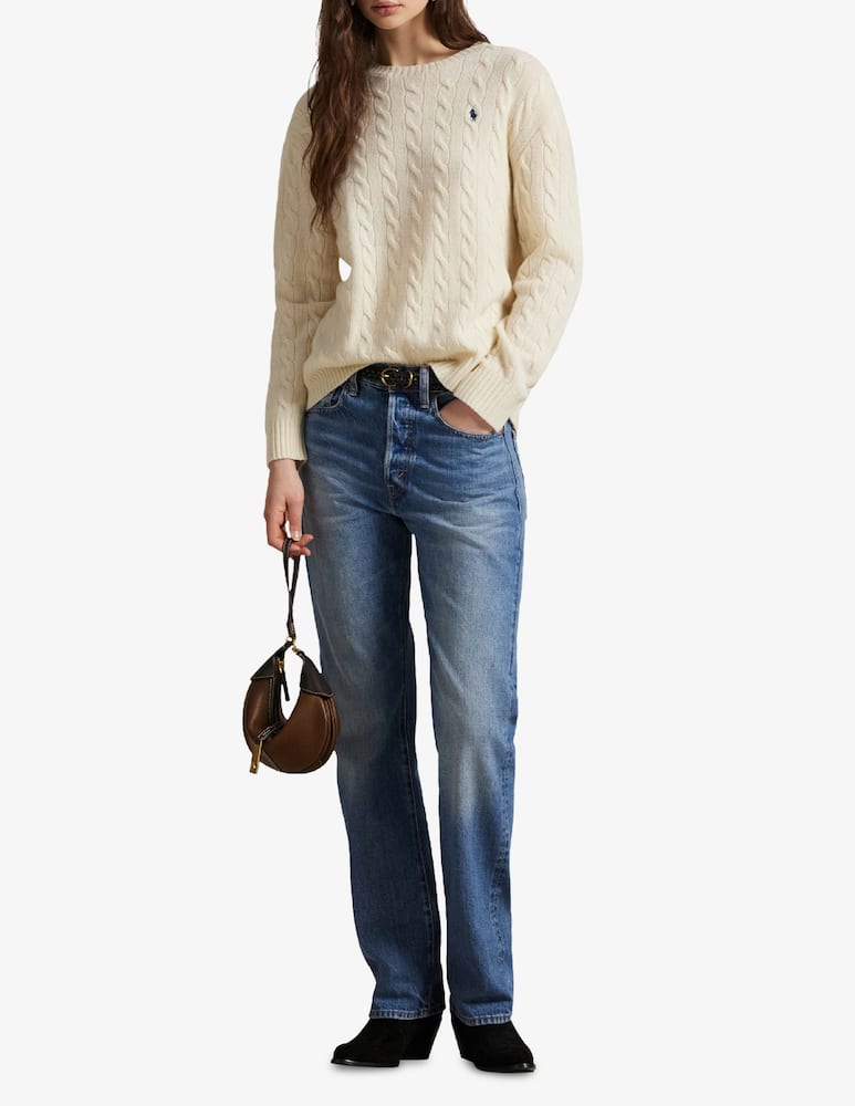 rinascente Polo Ralph Lauren Julianna cable knit pullover