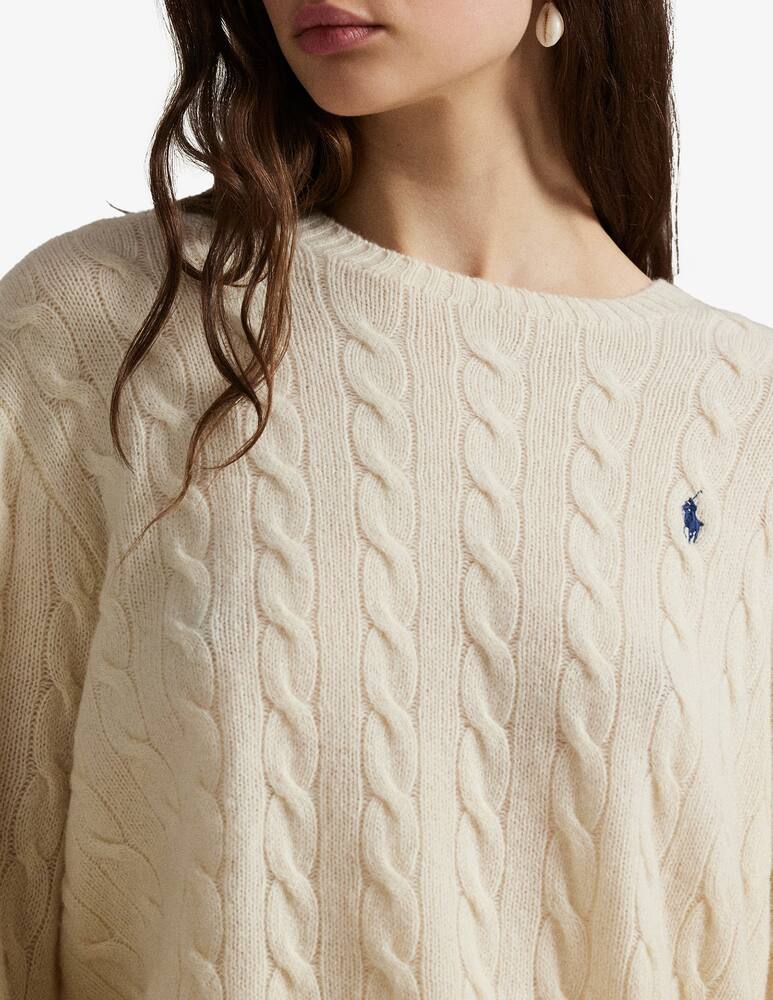 rinascente Polo Ralph Lauren Julianna cable knit pullover