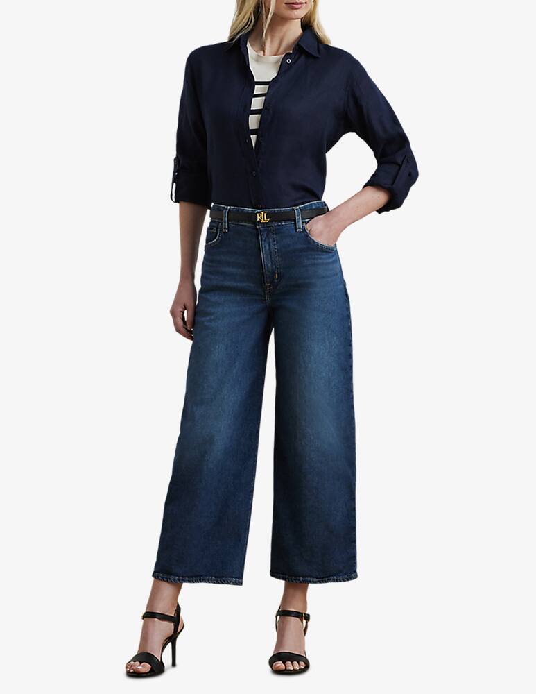 rinascente Lauren Ralph Lauren Pantaloni wide cropped Saira