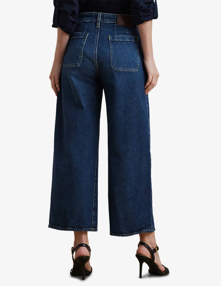 rinascente Lauren Ralph Lauren Pantaloni wide cropped Saira