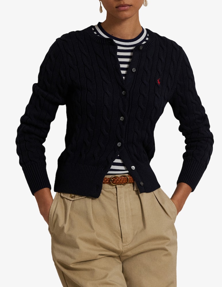 rinascente Polo Ralph Lauren Cardigan in cotone a maniche lunghe