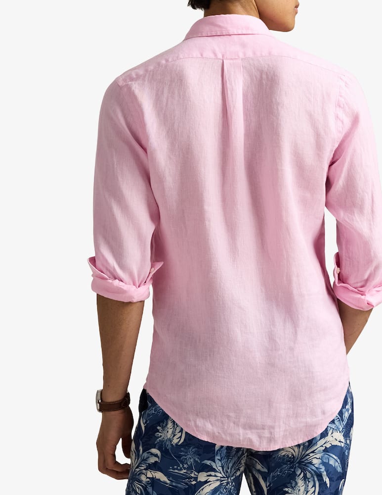 rinascente Polo Ralph Lauren Linen long sleeve shirt