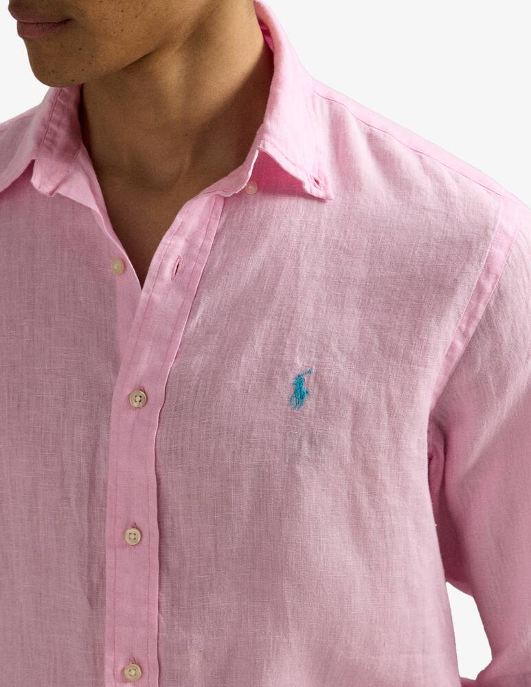 rinascente Polo Ralph Lauren Linen long sleeve shirt