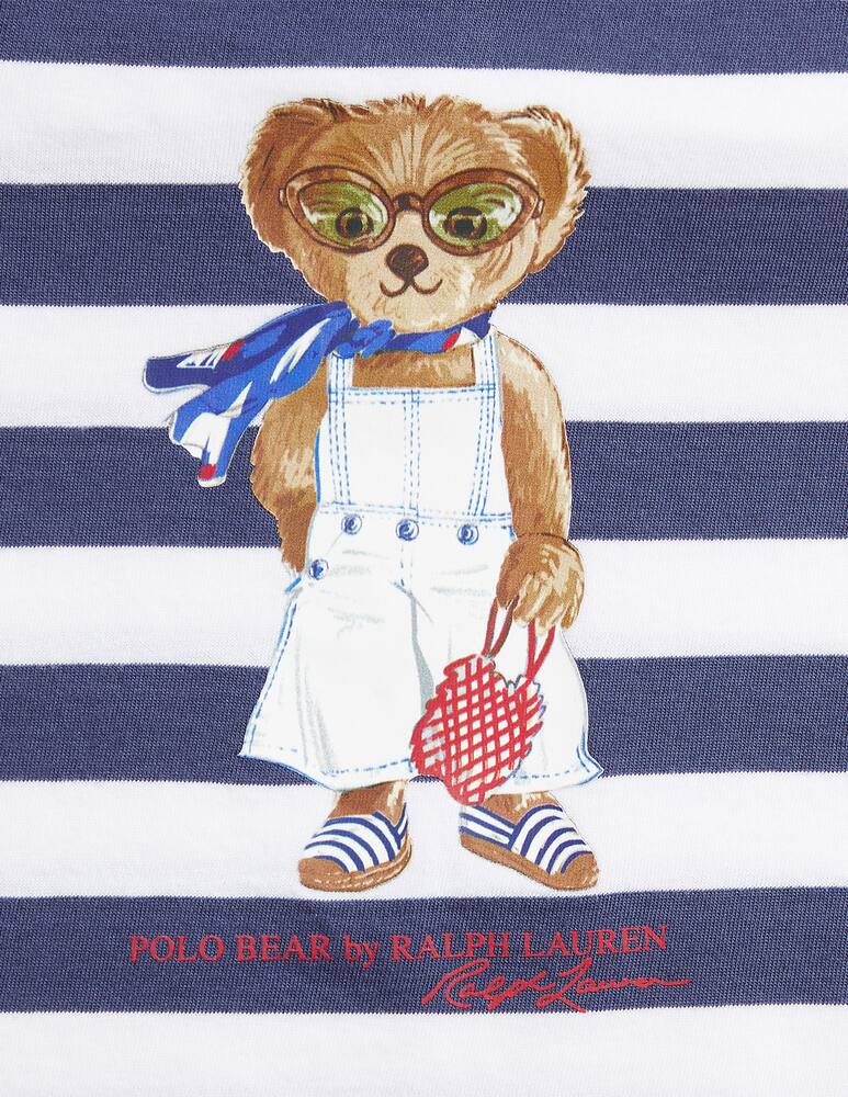 rinascente Polo Ralph Lauren Bear  t-shirt and shorts set