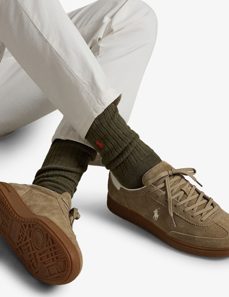 rinascente Polo Ralph Lauren Sneakers low top in suede Bedford