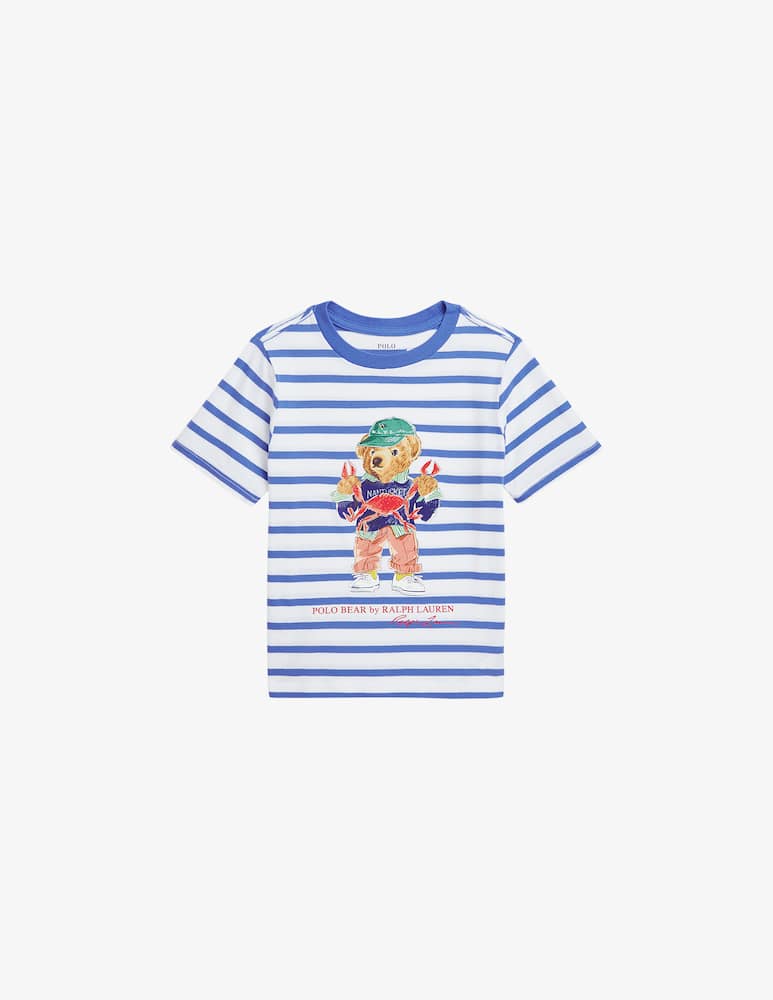 Polo Ralph Lauren T-shirt a righe Polo Bear - immagine 1 Polo Ralph Lauren T-shirt a righe Polo Bear - immagine 1