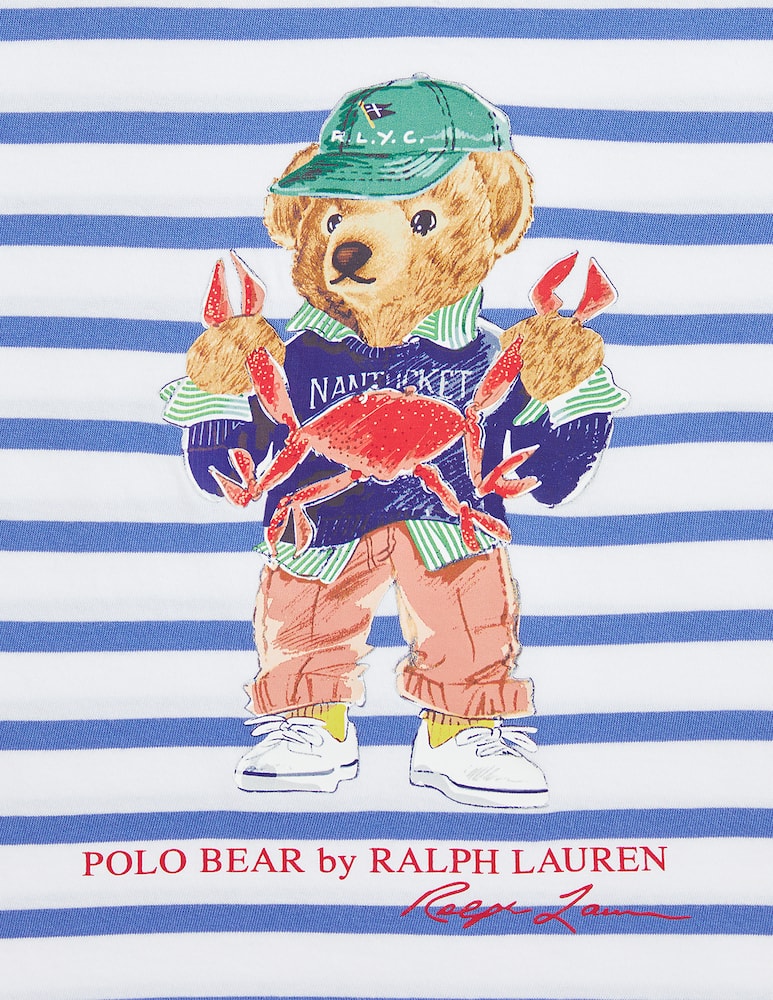 Polo Ralph Lauren T-shirt a righe Polo Bear - immagine 3 Polo Ralph Lauren T-shirt a righe Polo Bear - immagine 3