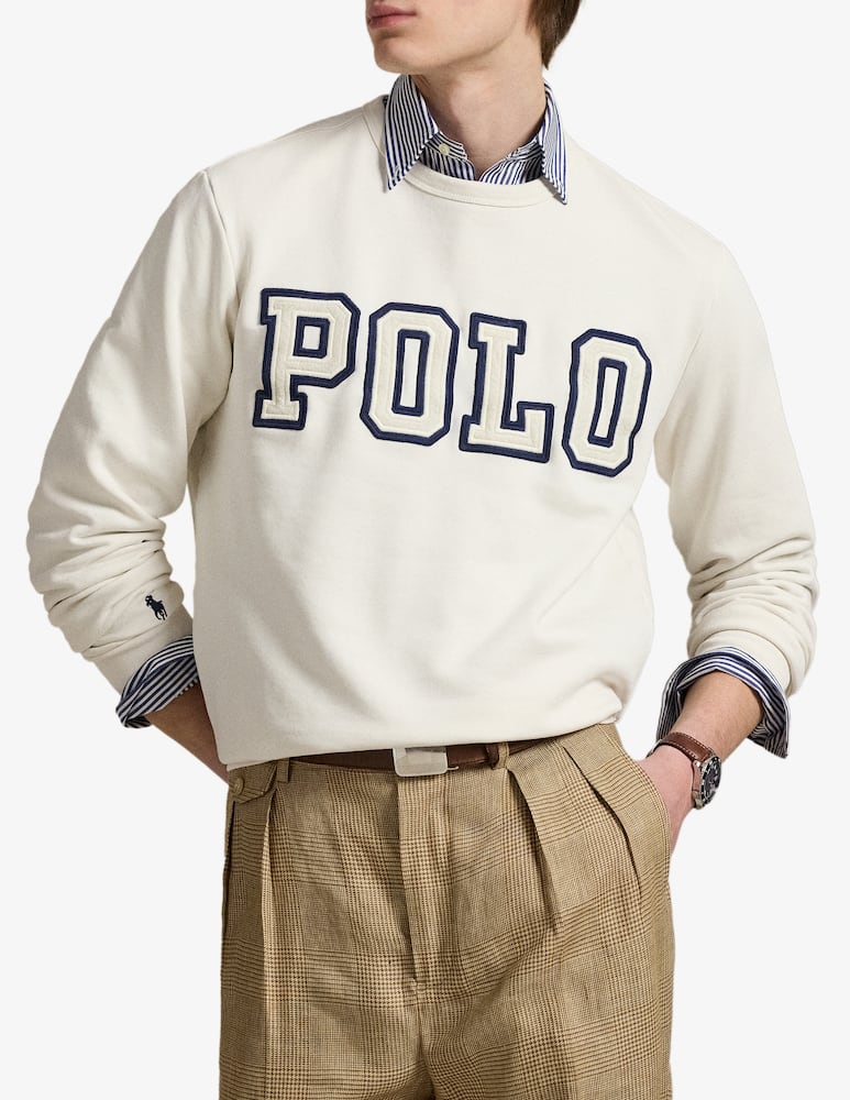 rinascente Polo Ralph Lauren Felpa fleece con logo Polo