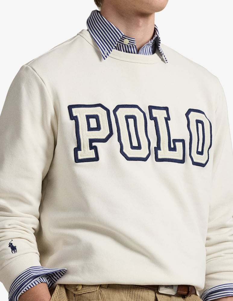 rinascente Polo Ralph Lauren Felpa fleece con logo Polo