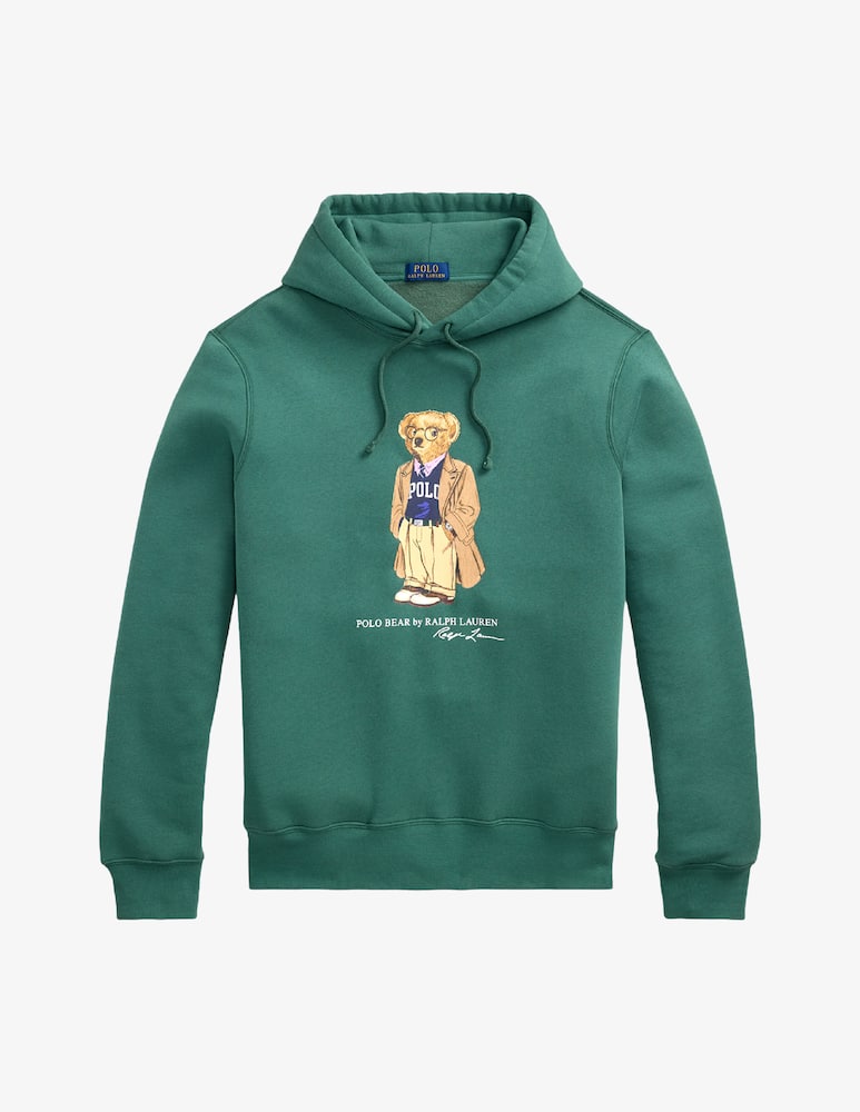 rinascente Polo Ralph Lauren Hoodie with bear motif