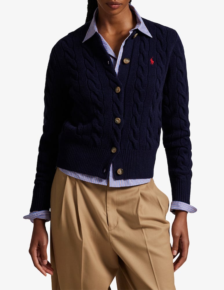 rinascente Polo Ralph Lauren Cable knit cardigan