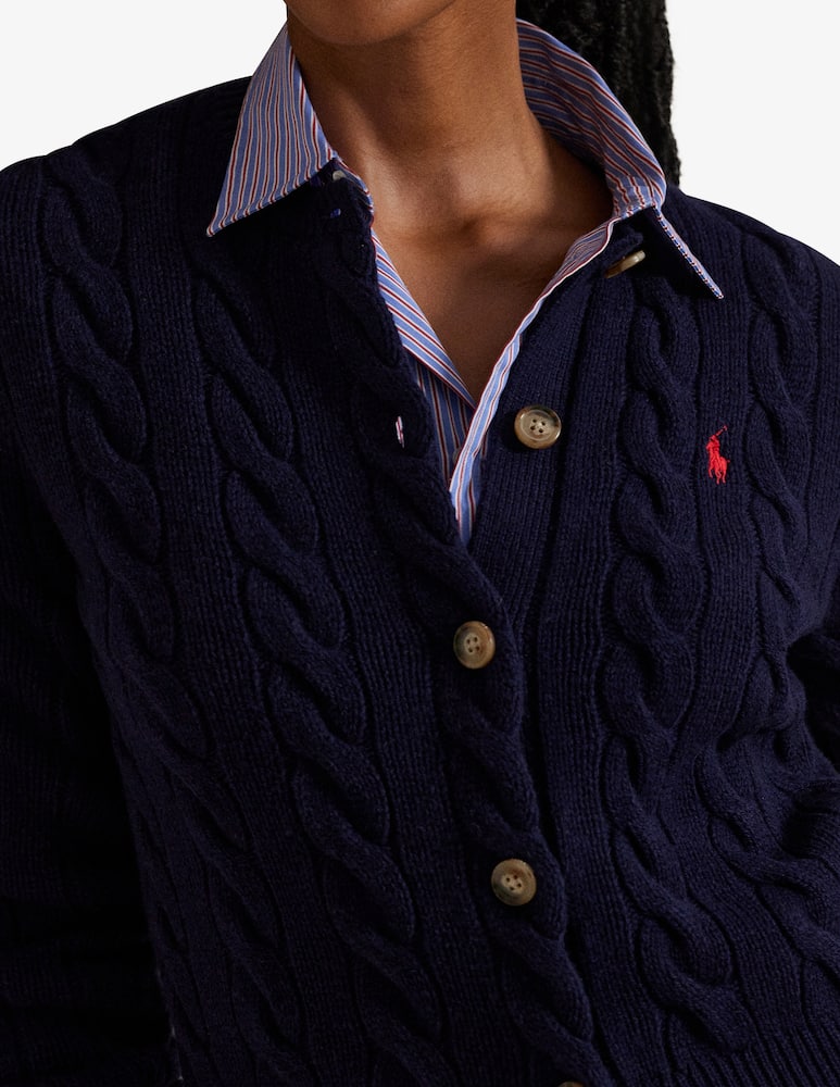 Polo Ralph Lauren Cable knit cardigan - picture 4 Polo Ralph Lauren Cable knit cardigan - picture 4
