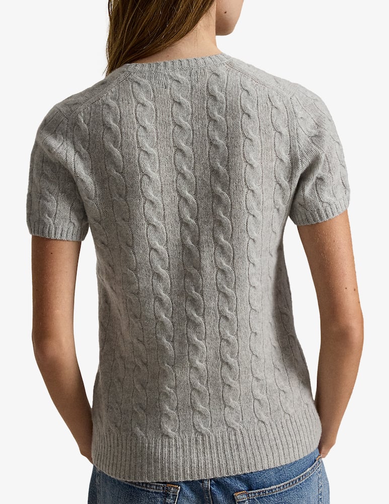 Polo Ralph Lauren Maglia trecce manica corta - immagine 3 Polo Ralph Lauren Maglia trecce manica corta - immagine 3