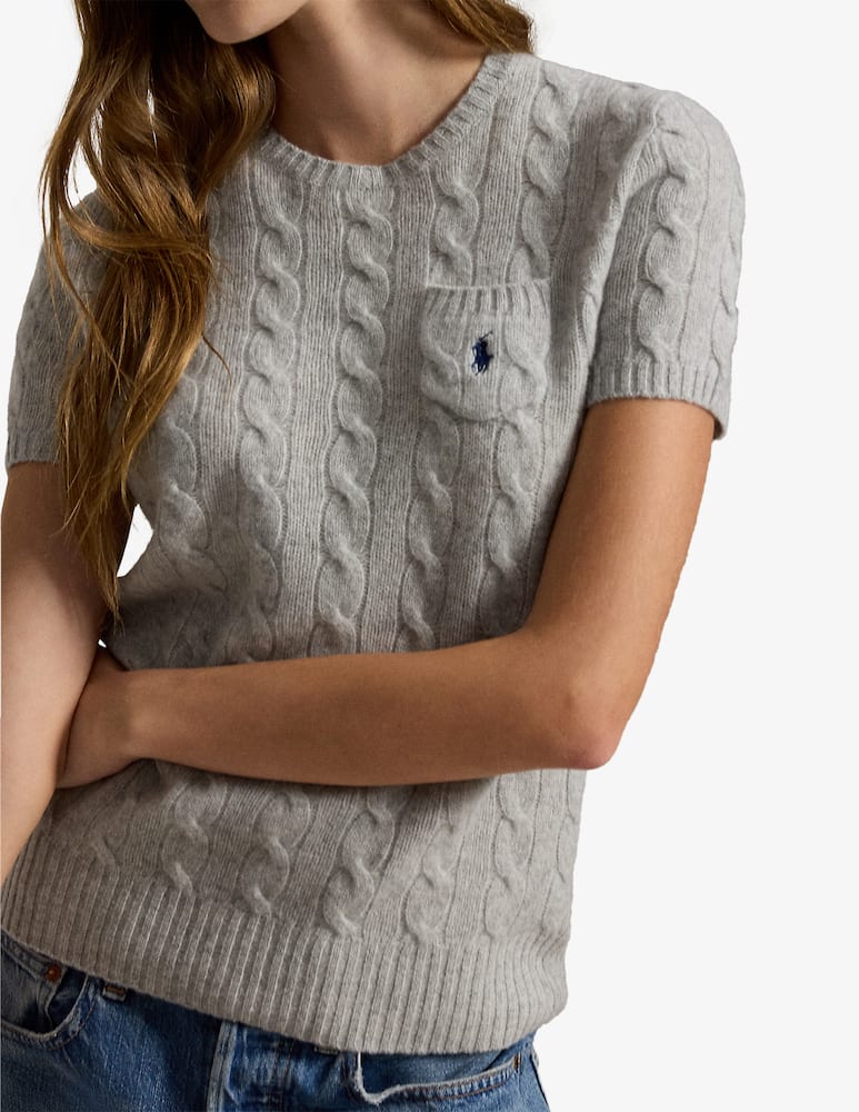 Polo Ralph Lauren Maglia trecce manica corta - immagine 4 Polo Ralph Lauren Maglia trecce manica corta - immagine 4