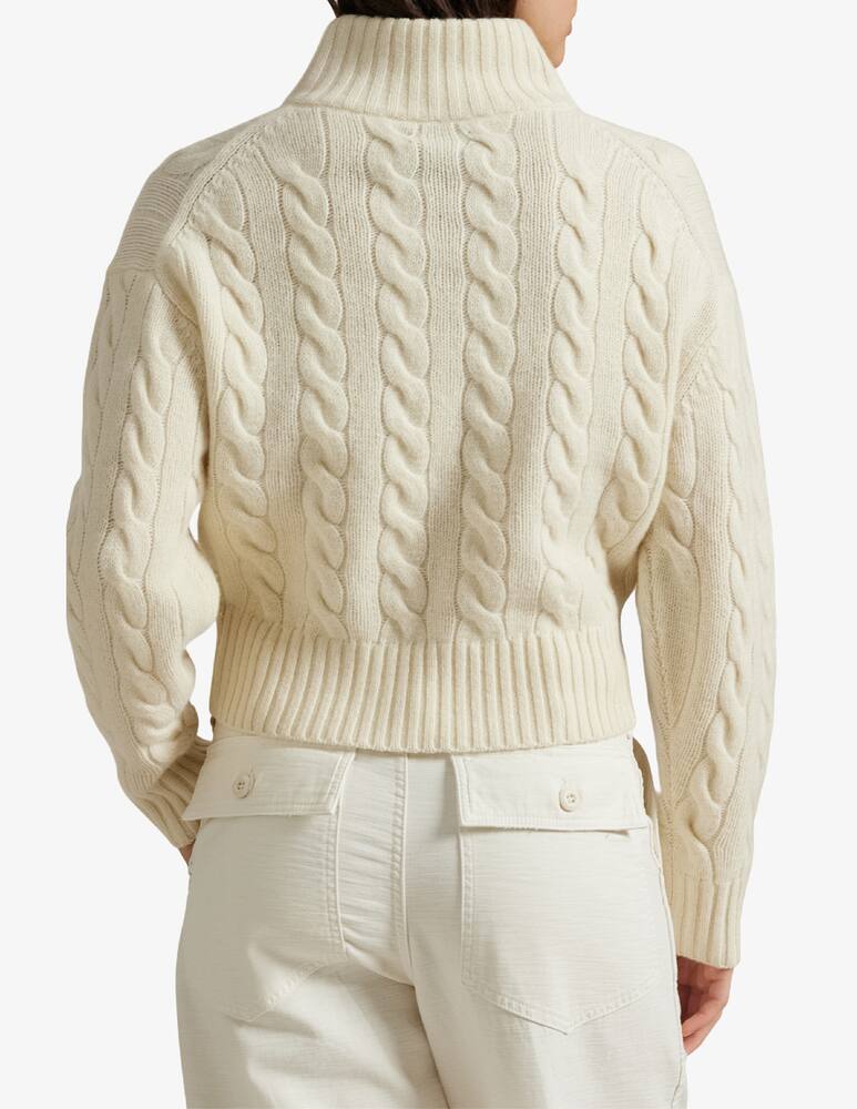 rinascente Polo Ralph Lauren Maglione a trecce con zip