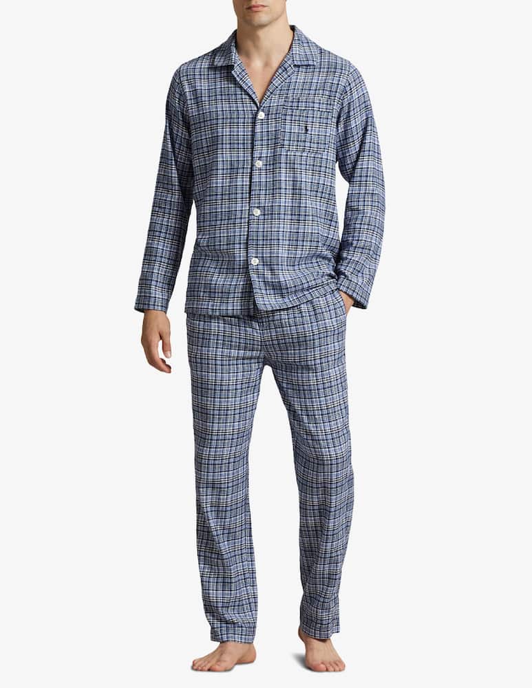rinascente Polo Ralph Lauren Flannel sleep set