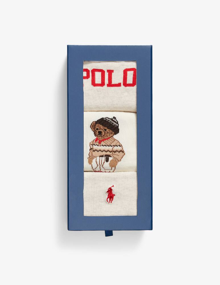 rinascente Polo Ralph Lauren Calze crew in cotone 3 pack