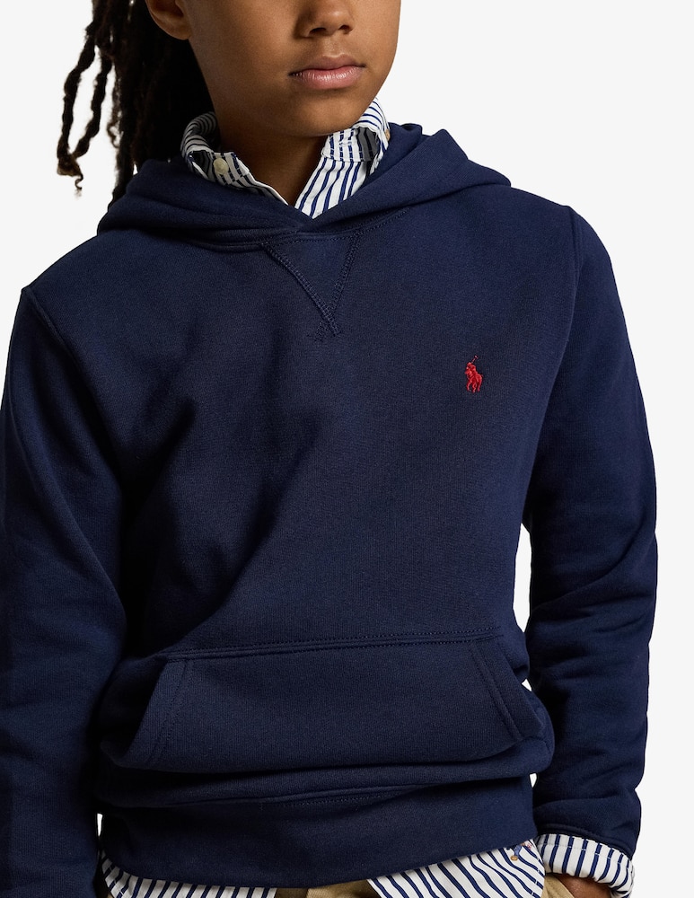 Polo Ralph Lauren Felpa in fleece con cappuccio - immagine 3 Polo Ralph Lauren Felpa in fleece con cappuccio - immagine 3