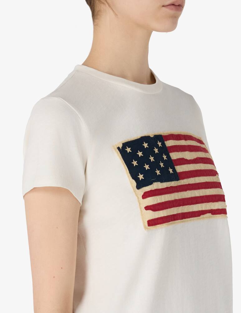 rinascente Polo Ralph Lauren Flag knit t-shirt
