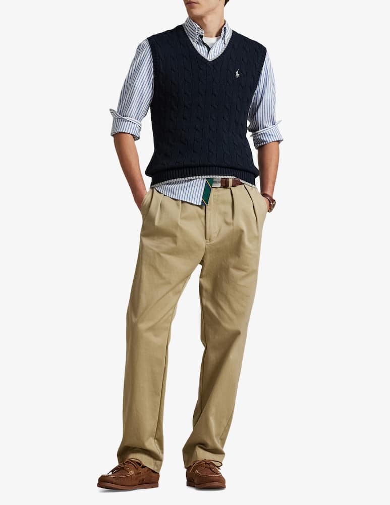 rinascente Polo Ralph Lauren Gilet trecce cotone