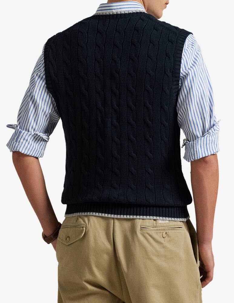 rinascente Polo Ralph Lauren Gilet trecce cotone