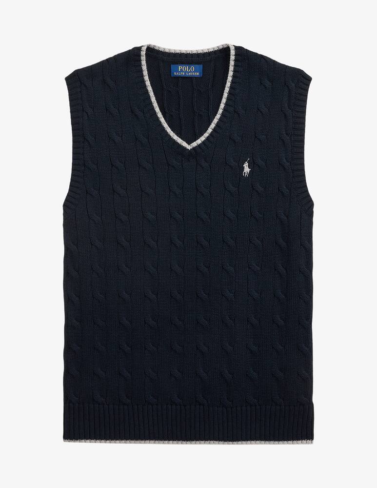 rinascente Polo Ralph Lauren Gilet trecce cotone