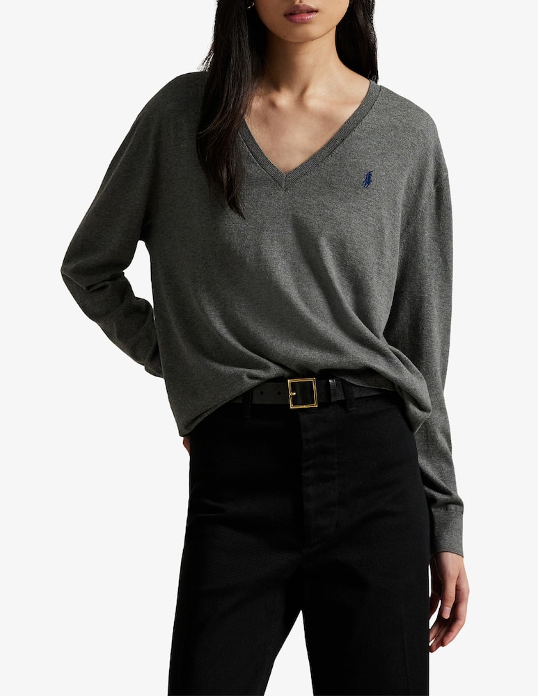 rinascente Polo Ralph Lauren V-neck cotton sweater