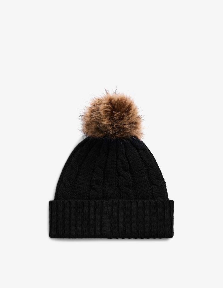 rinascente Lauren Ralph Lauren Cable crest pom hat