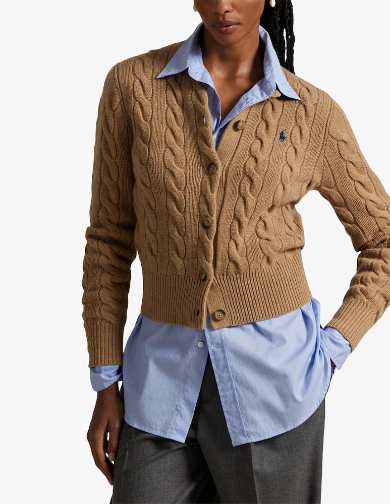 rinascente Polo Ralph Lauren Cardigan a trecce