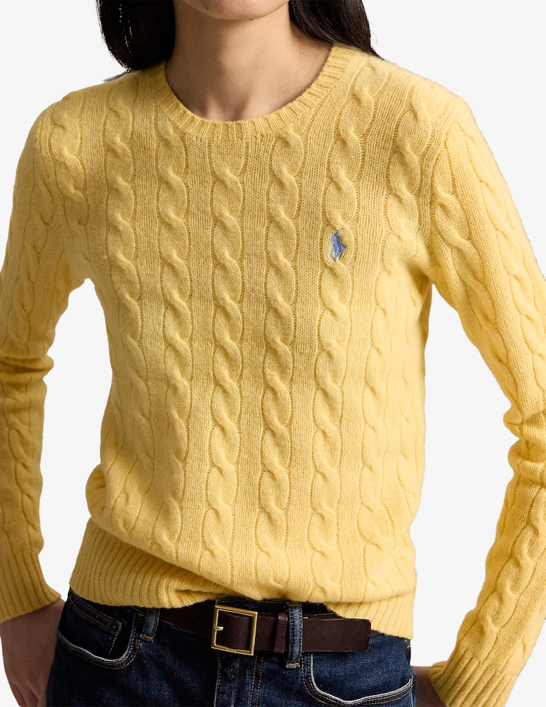 rinascente Polo Ralph Lauren Maglione con trecce Julianna