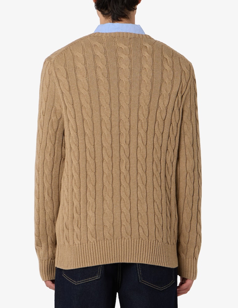 rinascente Polo Ralph Lauren Maglione intrecciato in cotone