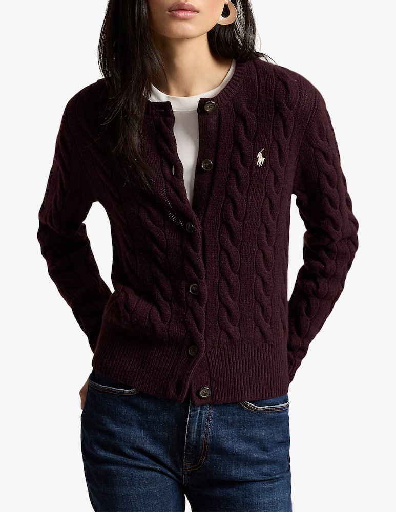 rinascente Polo Ralph Lauren Cable knit cardigan
