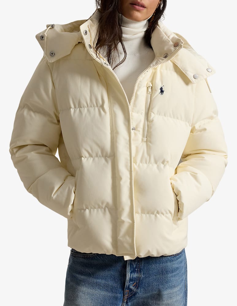 rinascente Polo Ralph Lauren Piumino corto con cappuccio