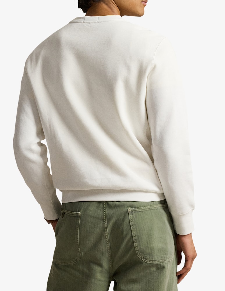 rinascente Polo Ralph Lauren Bear fleece sweatshirt