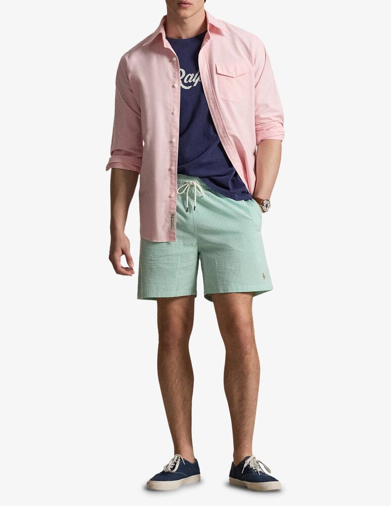 rinascente Polo Ralph Lauren Traveller seersucker shorts