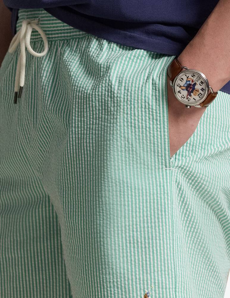 rinascente Polo Ralph Lauren Traveller seersucker shorts