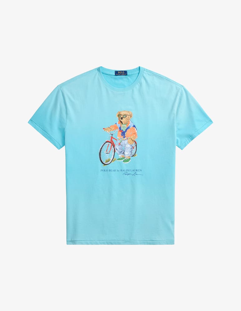rinascente Polo Ralph Lauren Bear on Bicycle t-shirt