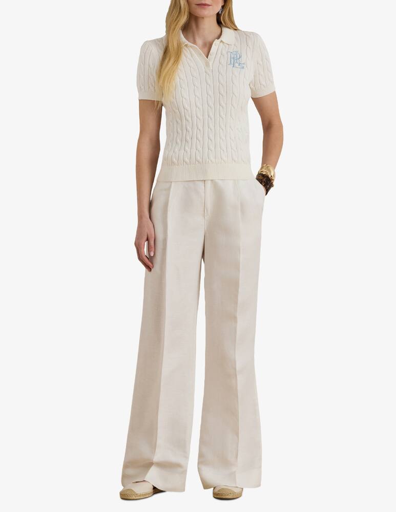 rinascente Lauren Ralph Lauren Cable knit polo shirt Matrissa