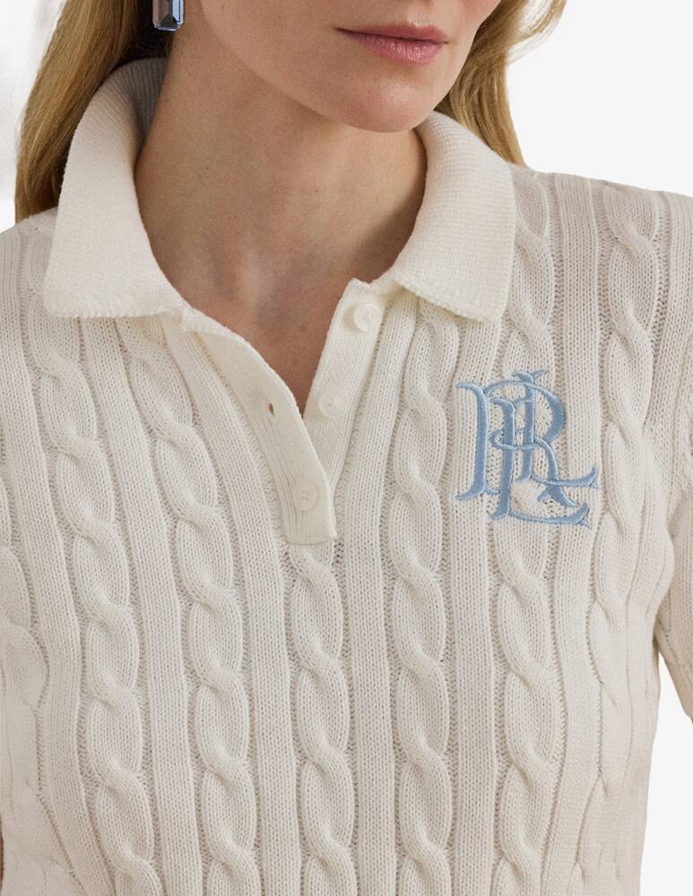rinascente Lauren Ralph Lauren Cable knit polo shirt Matrissa
