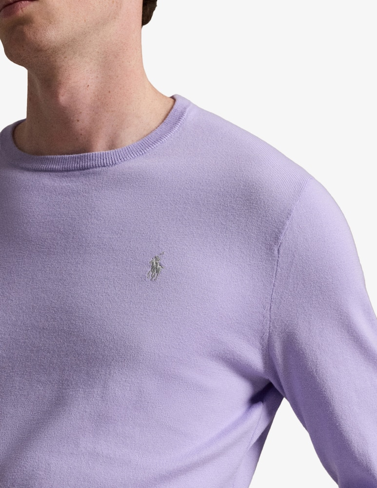 Polo Ralph Lauren Pima cotton crewneck jumper - picture 4 Polo Ralph Lauren Pima cotton crewneck jumper - picture 4