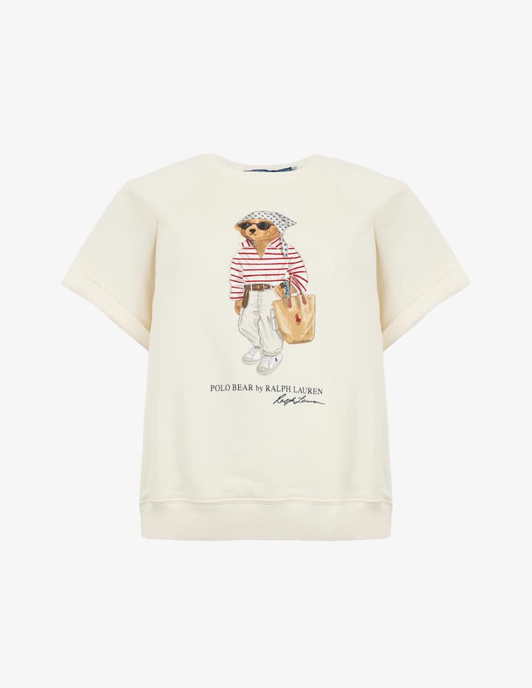 Polo Ralph Lauren Felpa a maniche corte con stampa orso - immagine 1 Polo Ralph Lauren Felpa a maniche corte con stampa orso - immagine 1