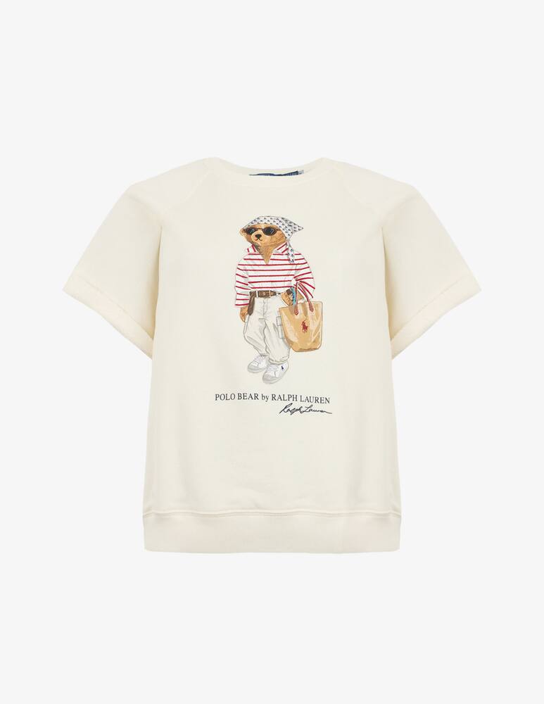 rinascente Polo Ralph Lauren Felpa a maniche corte con stampa orso