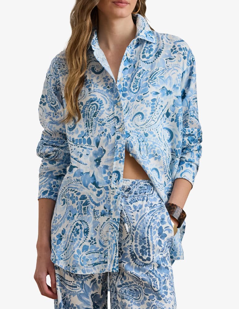 Lauren Ralph Lauren Paisley print long sleeve shirt - picture 1 Lauren Ralph Lauren Paisley print long sleeve shirt - picture 1