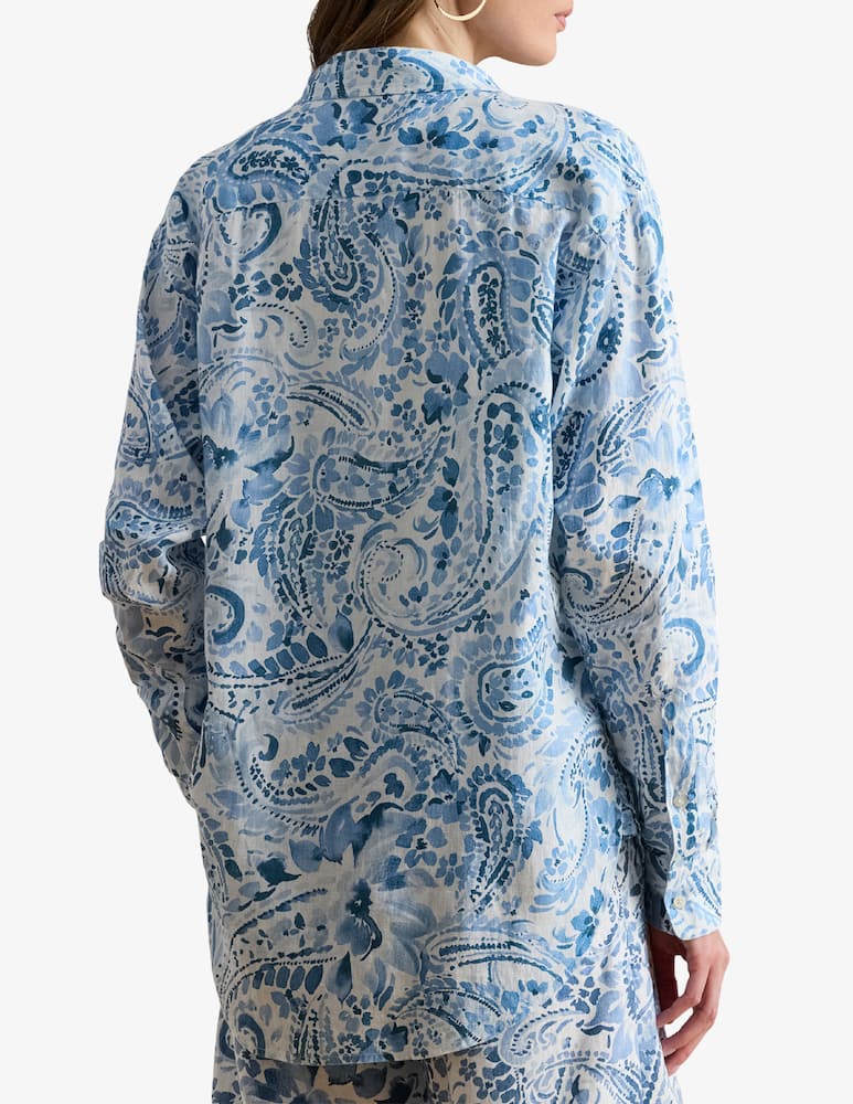 Lauren Ralph Lauren Paisley print long sleeve shirt - picture 3 Lauren Ralph Lauren Paisley print long sleeve shirt - picture 3